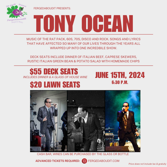 The Tony Ocean Show - Deck Seating