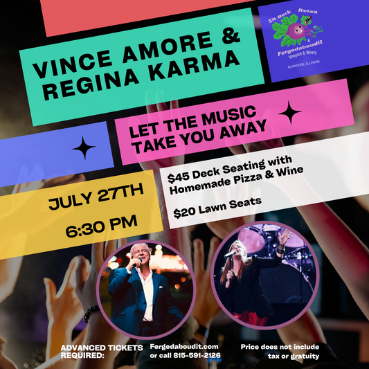Vince Amore & Regina Karma- Lawn Seats